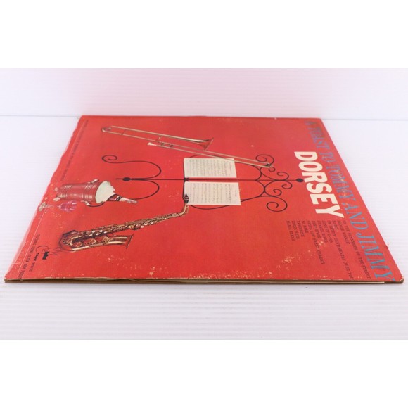 A Toast To Tommy & Jimmy Dorsey Orchestra 1957 Mono Jazz Vinyl LP Record 5047 - Picture 8 of 16